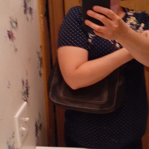 FIRM Coach Chelsea Black Pebble Leather Purse - Picture 2 of 8